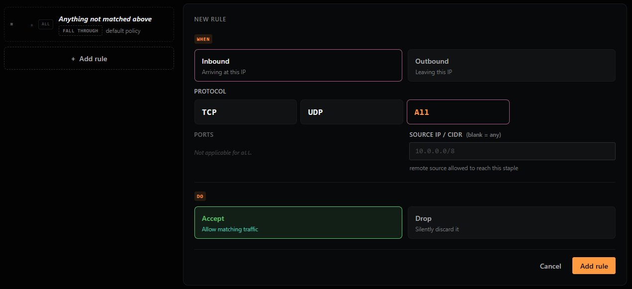 New rule editor with All selected